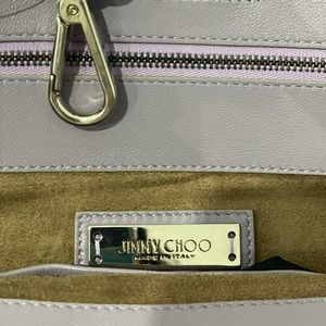 Brand new Jimmy Choo handbag in beautiful lavender color.